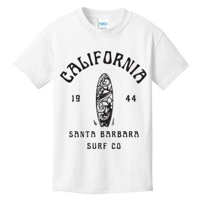 California Santa Barbara Surf Co Kids T-Shirt