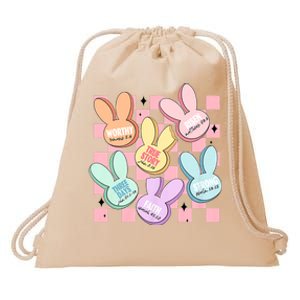 Candy Sweet Bunny Bible Christian Easter Day Drawstring Bag