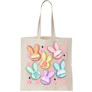 Candy Sweet Bunny Bible Christian Easter Day Tote Bag