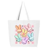 Candy Sweet Bunny Bible Christian Easter Day 25L Jumbo Tote