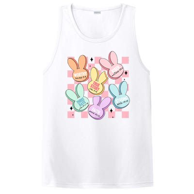 Candy Sweet Bunny Bible Christian Easter Day PosiCharge Competitor Tank