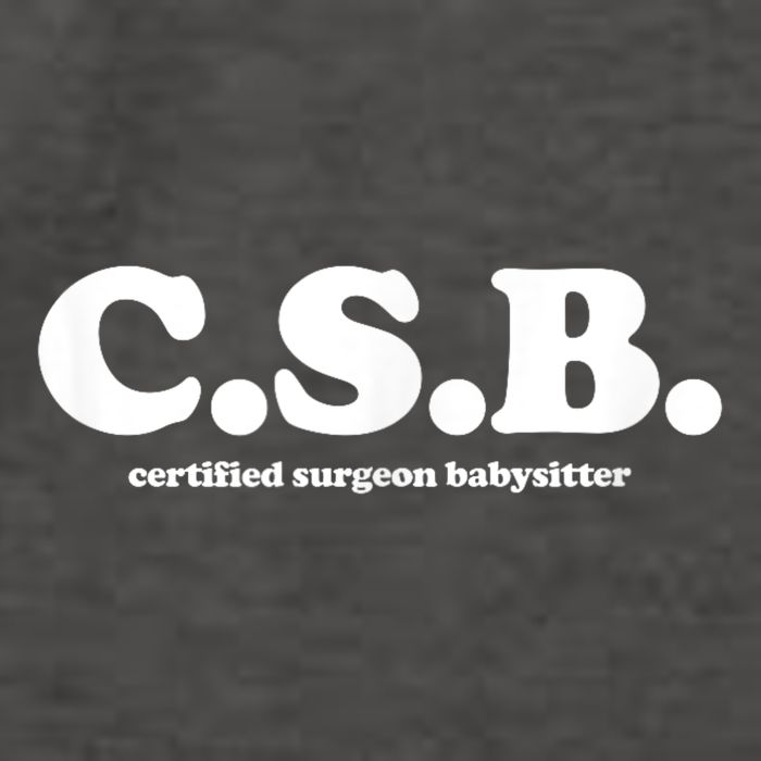 Certified Surgeon Babysitter Csb Vector Backpack