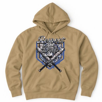 Cool Sport Baseball Home Camo Plate Drip With Sprinkles Hoodie