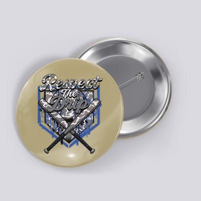 Cool Sport Baseball Home Camo Plate Drip With Sprinkles Button