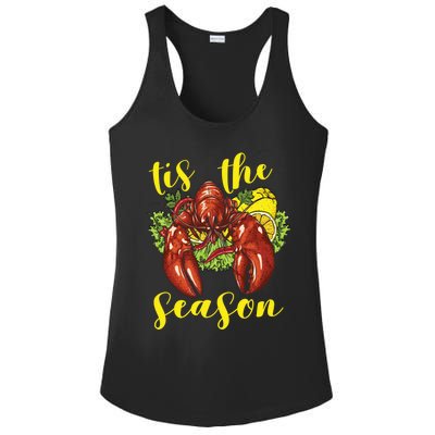 Crawfish Season Boil Crayfish Cooking Lobster Funny Gift Ladies PosiCharge Competitor Racerback Tank