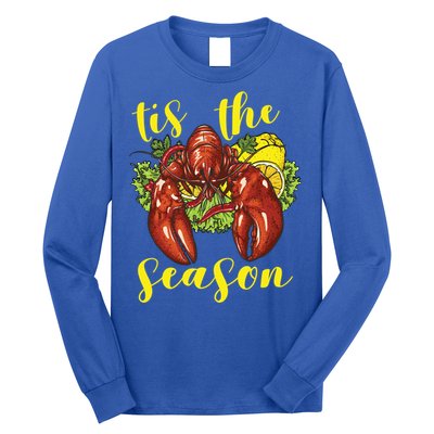 Crawfish Season Boil Crayfish Cooking Lobster Funny Gift Long Sleeve Shirt