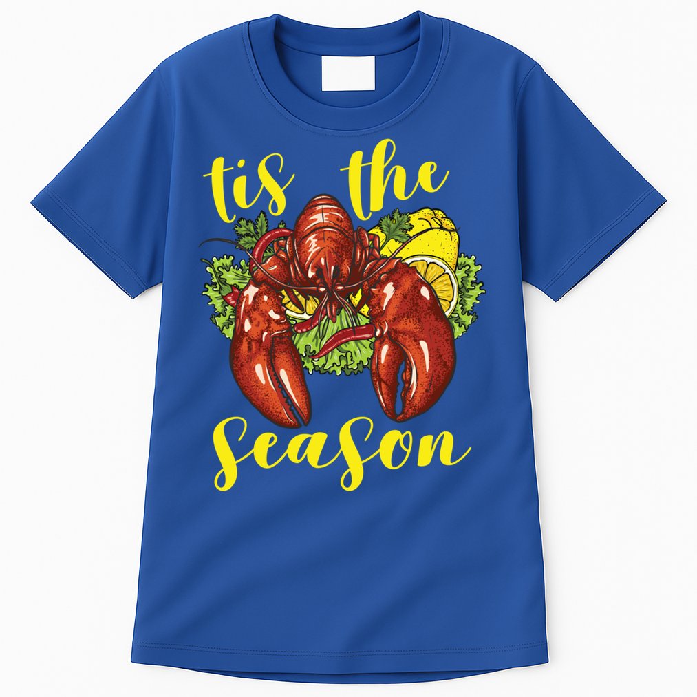 Crawfish Season Boil Crayfish Cooking Lobster Funny Gift Tall T-Shirt