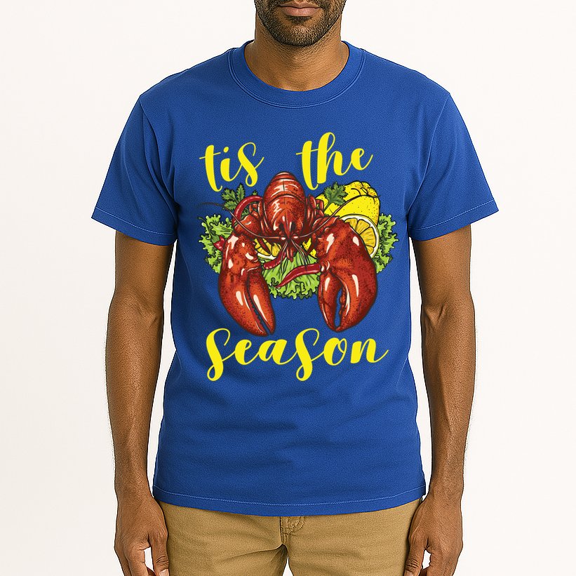 Crawfish Season Boil Crayfish Cooking Lobster Funny Gift Tall T-Shirt