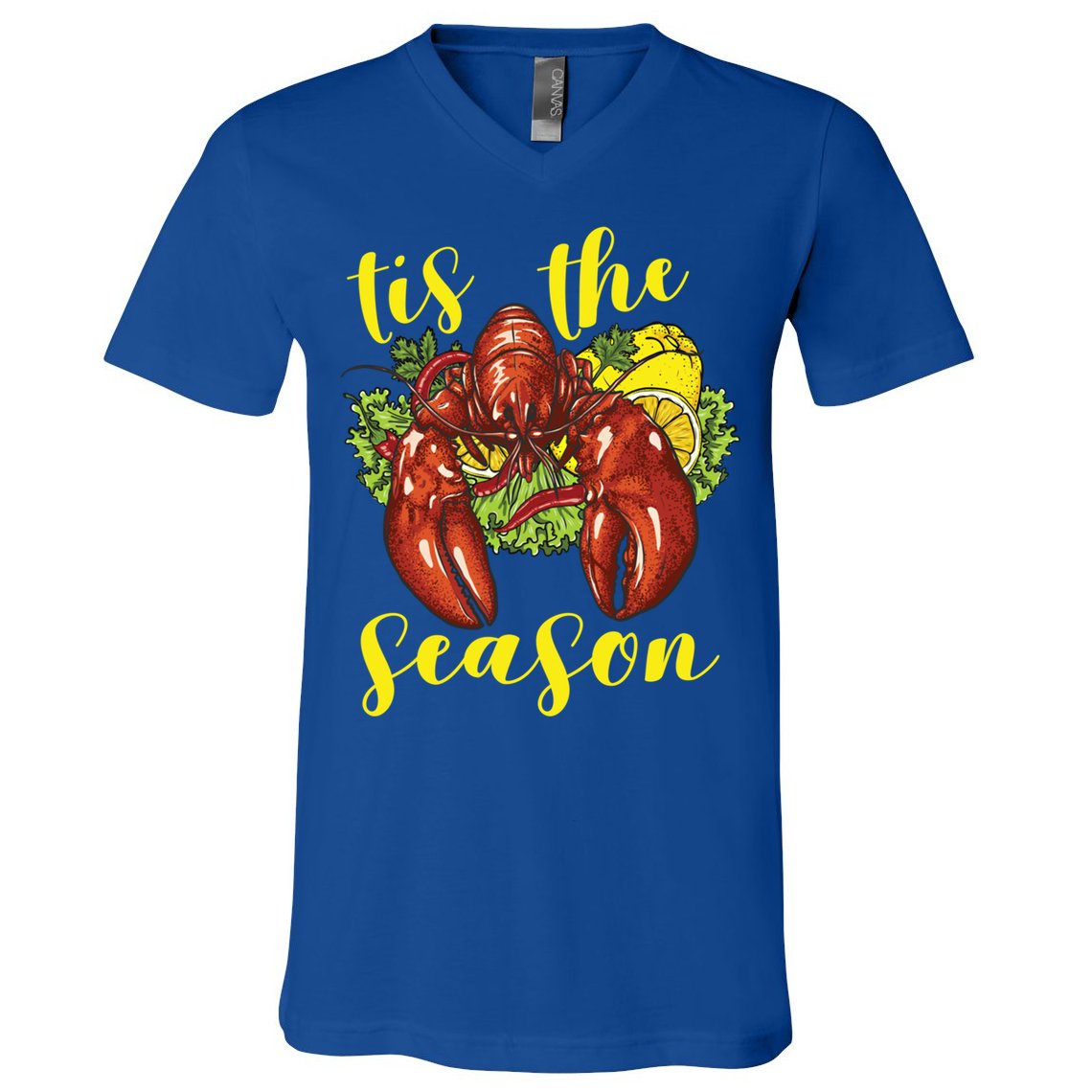 Crawfish Season Boil Crayfish Cooking Lobster Funny Gift V-Neck T-Shirt