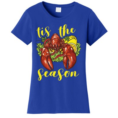 Crawfish Season Boil Crayfish Cooking Lobster Funny Gift Women's T-Shirt