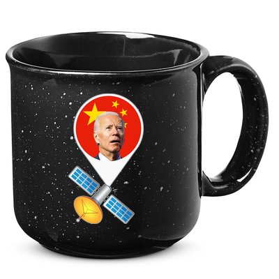 Chinese Satellite Balloon Joe Biden 15oz Campfire Ceramic Mug