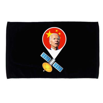 Chinese Satellite Balloon Joe Biden Microfiber Hand Towel
