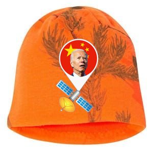 Chinese Satellite Balloon Joe Biden Kati - Camo Knit Beanie