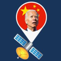 Chinese Satellite Balloon Joe Biden Button