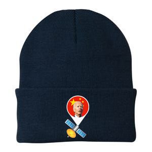 Chinese Satellite Balloon Joe Biden Knit Cap Winter Beanie