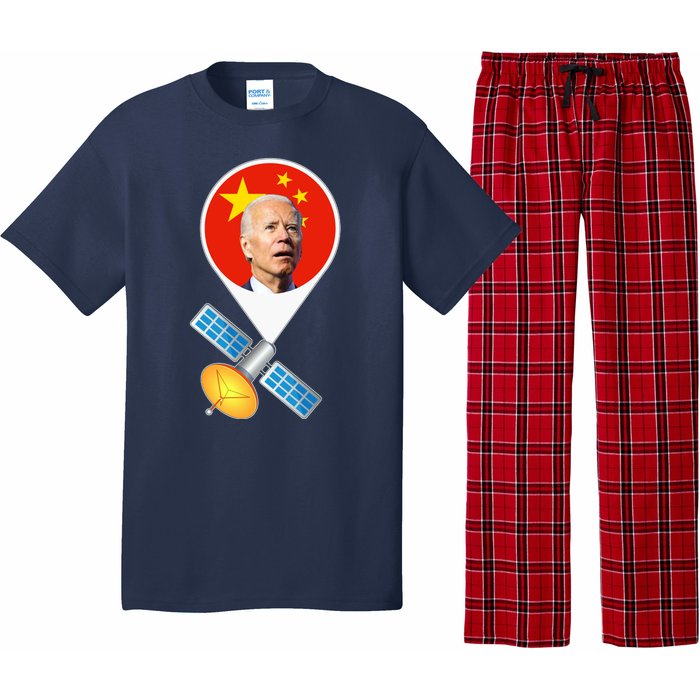 Chinese Satellite Balloon Joe Biden Pajama Set