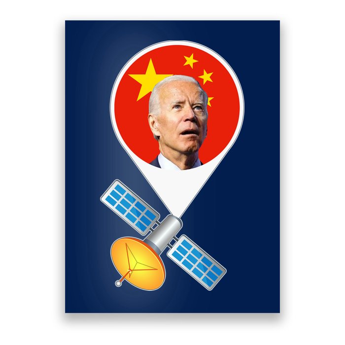 Chinese Satellite Balloon Joe Biden Poster