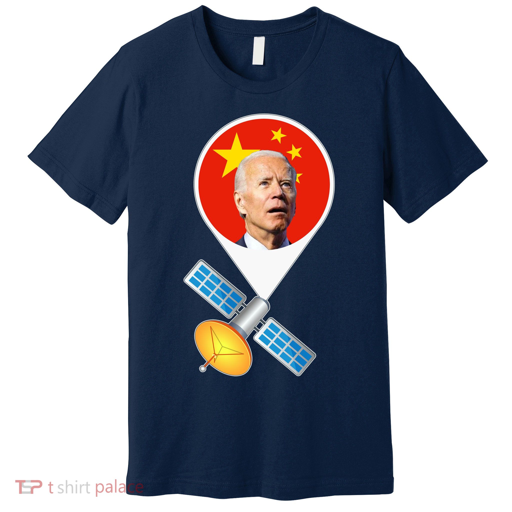 Chinese Satellite Balloon Joe Biden Premium T-Shirt