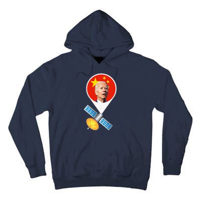 Chinese Satellite Balloon Joe Biden Tall Hoodie