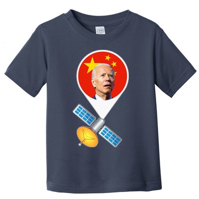 Chinese Satellite Balloon Joe Biden Toddler T-Shirt