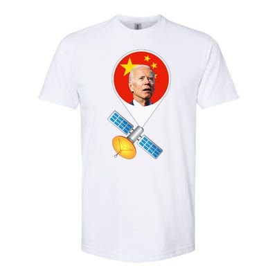 Chinese Satellite Balloon Joe Biden Softstyle® CVC T-Shirt