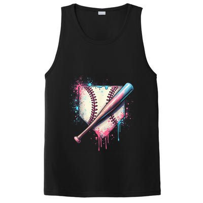 Cool Sport Baseball Plate Drip Home With Sprinkles Drip PosiCharge Competitor Tank