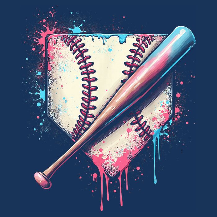 Cool Sport Baseball Plate Drip Home With Sprinkles Drip 16 in Basic Backpack