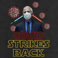 Covid Strikes Back Dr Fauci Funny Adult Drive Performance Visor