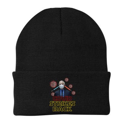 Covid Strikes Back Dr Fauci Funny Beanie