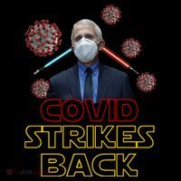Covid Strikes Back Dr Fauci Funny 16 in Basic Backpack