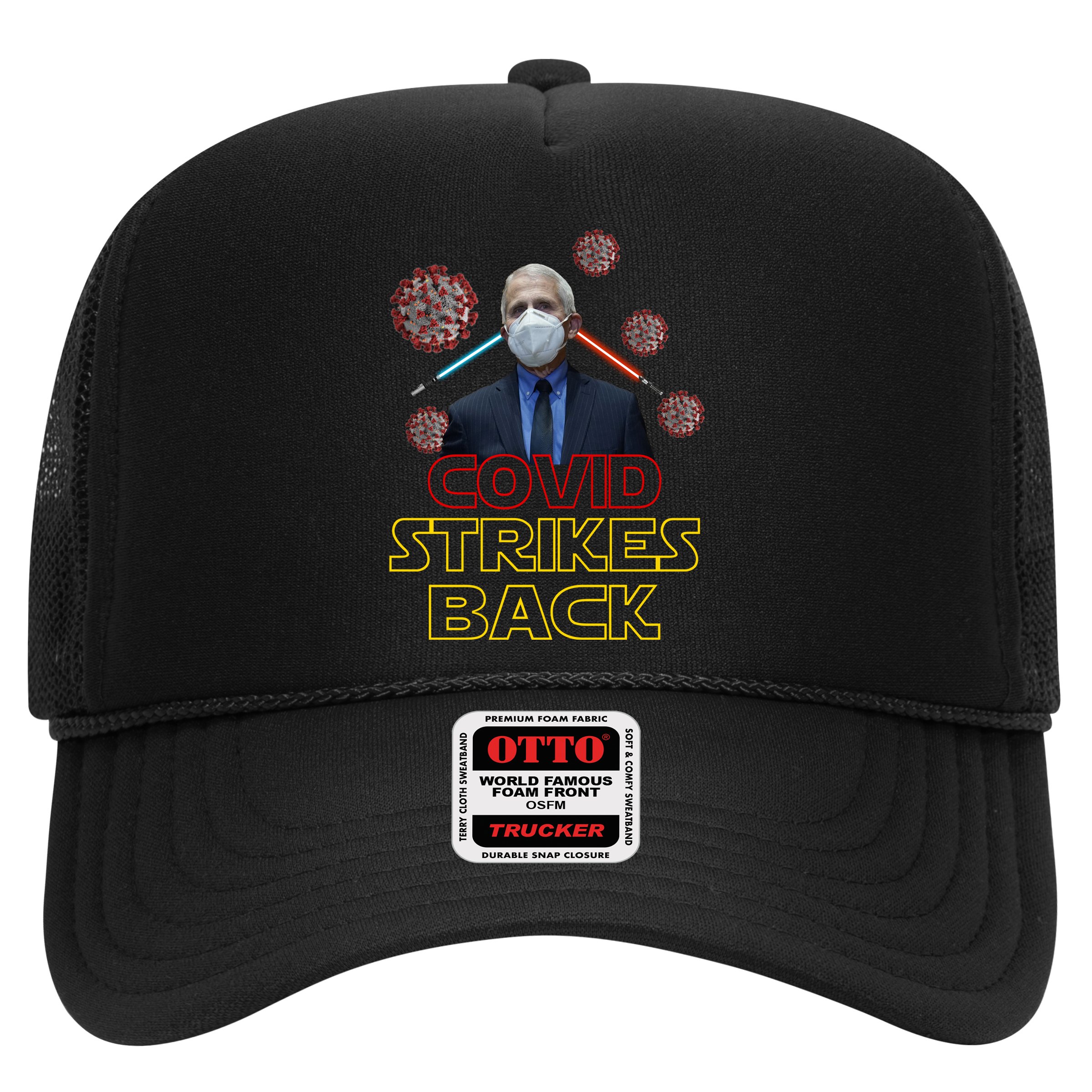Covid Strikes Back Dr Fauci Funny Hat