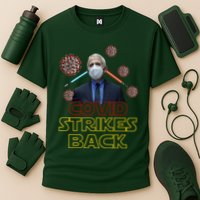 Covid Strikes Back Dr Fauci Funny Cooling Performance Crew T-Shirt