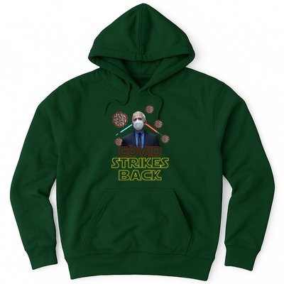 Covid Strikes Back Dr Fauci Funny Hoodie