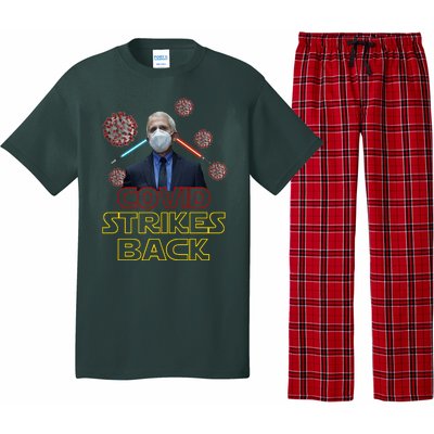 Covid Strikes Back Dr Fauci Funny Pajama Set