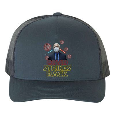 Covid Strikes Back Dr Fauci Funny Yupoong Adult 5-Panel Trucker Hat