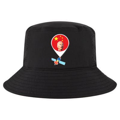 Chinese Spy Balloon Funny Surveillance Joe Biden China Flag Cool Comfort Performance Bucket Hat