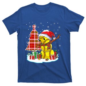 Christmas Softball Ball Snow Dabbing Santa Hat Xmas Tree Funny Gift T-Shirt