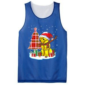 Christmas Softball Ball Snow Dabbing Santa Hat Xmas Tree Funny Gift Mesh Reversible Basketball Jersey Tank