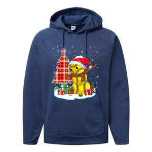 Christmas Softball Ball Snow Dabbing Santa Hat Xmas Tree Funny Gift Performance Fleece Hoodie