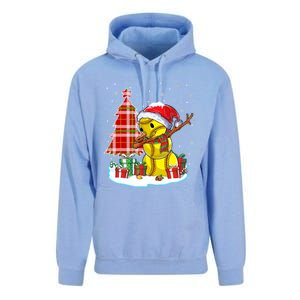 Christmas Softball Ball Snow Dabbing Santa Hat Xmas Tree Funny Gift Unisex Surf Hoodie