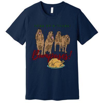 Christmas Story Bumpuses Bloodhounds Classic Premium T-Shirt