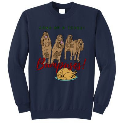 Christmas Story Bumpuses Bloodhounds Classic Tall Sweatshirt