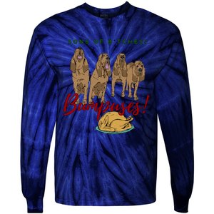 Christmas Story Bumpuses Bloodhounds Classic Tie-Dye Long Sleeve Shirt