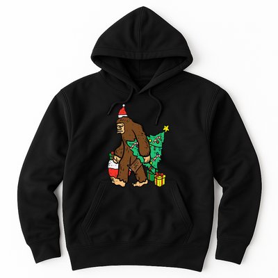 Christmas Sasquatch Bigfoot Xmas Hoodie