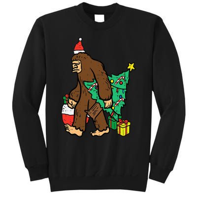 Christmas Sasquatch Bigfoot Xmas Sweatshirt