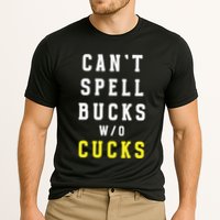 Cant Spell Bucks Without Cucks Michigan Football Cooling Performance Crew T-Shirt