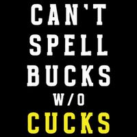 Cant Spell Bucks Without Cucks Michigan Football Cooling Performance Crew T-Shirt