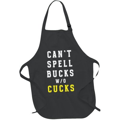 Cant Spell Bucks Without Cucks Michigan Football Apron