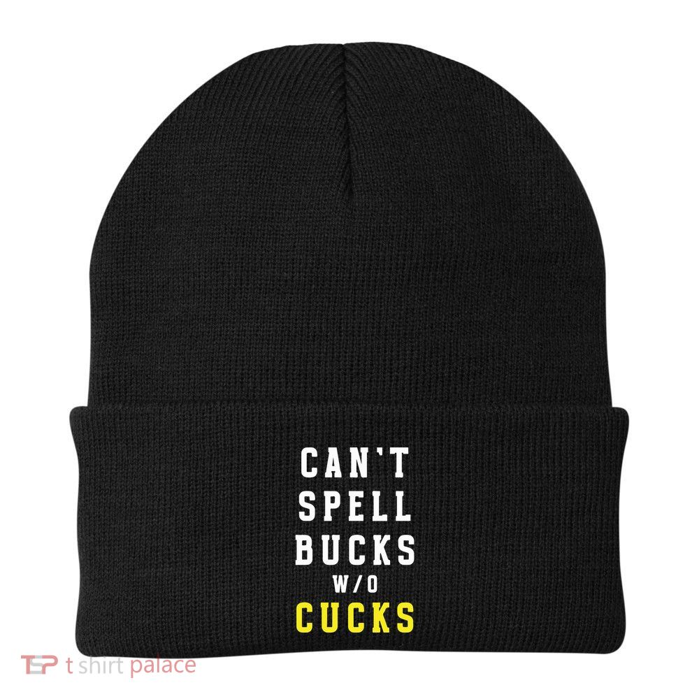 Cant Spell Bucks Without Cucks Michigan Football Beanie