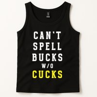 Cant Spell Bucks Without Cucks Michigan Football Tank Top